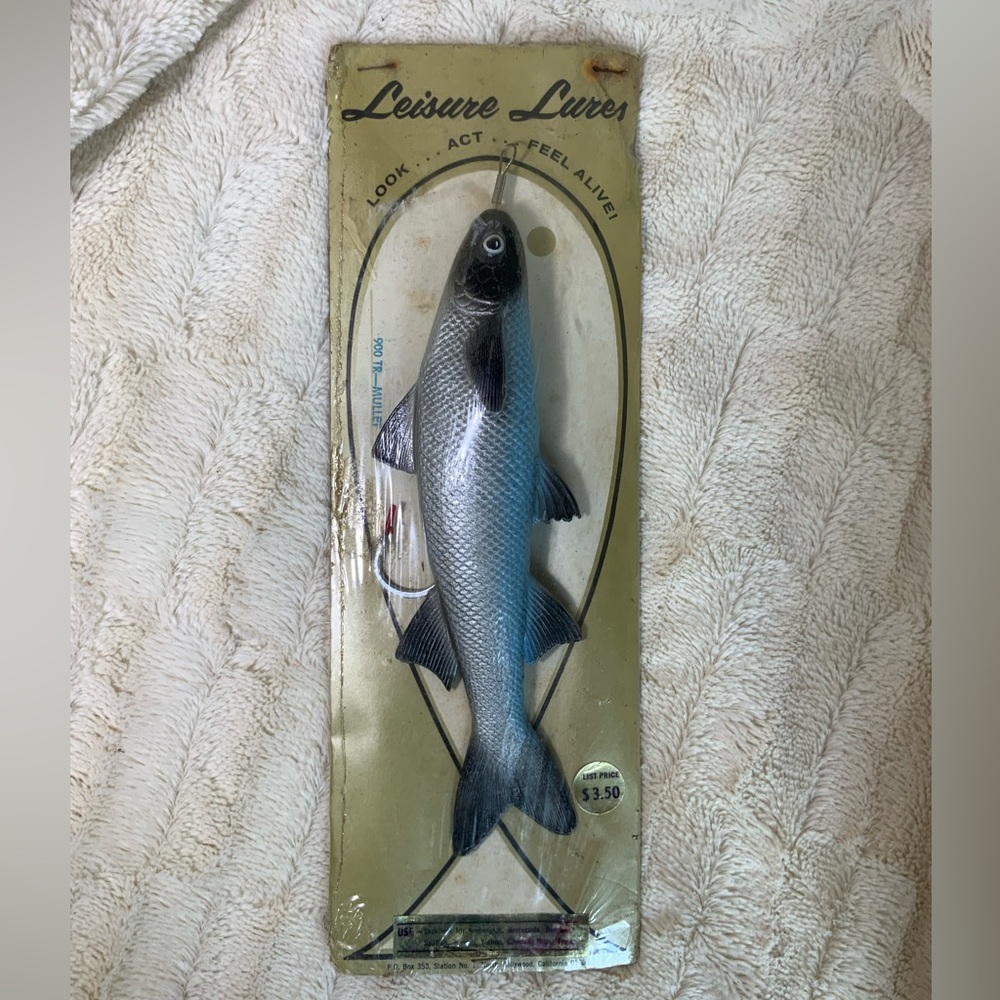Leisure Lures Vintage Mullet fishing lure